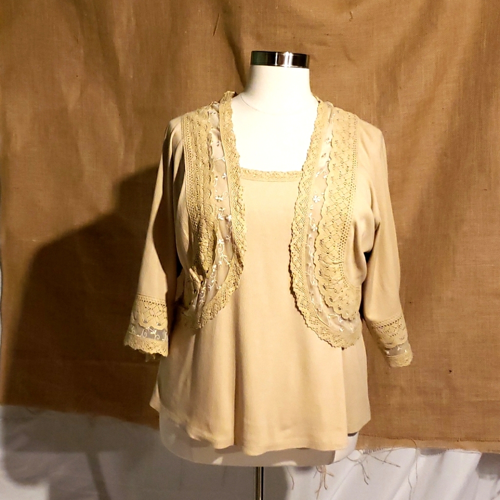 Venezia Shrug and Cami Set